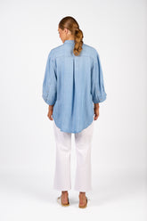 Holiday Shirt Light Blue